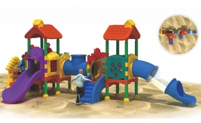 BJ22-036B童話城堡組合滑梯